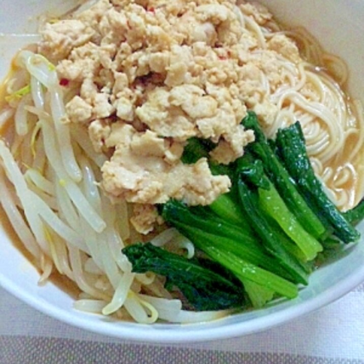 Not冷やし！　暑いからこそ食べたい　担々そうめん